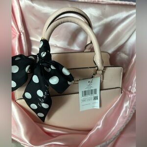 Kate Spade Madison Small Satchel Handbag Saffiano Leather in Conch Pink NWT